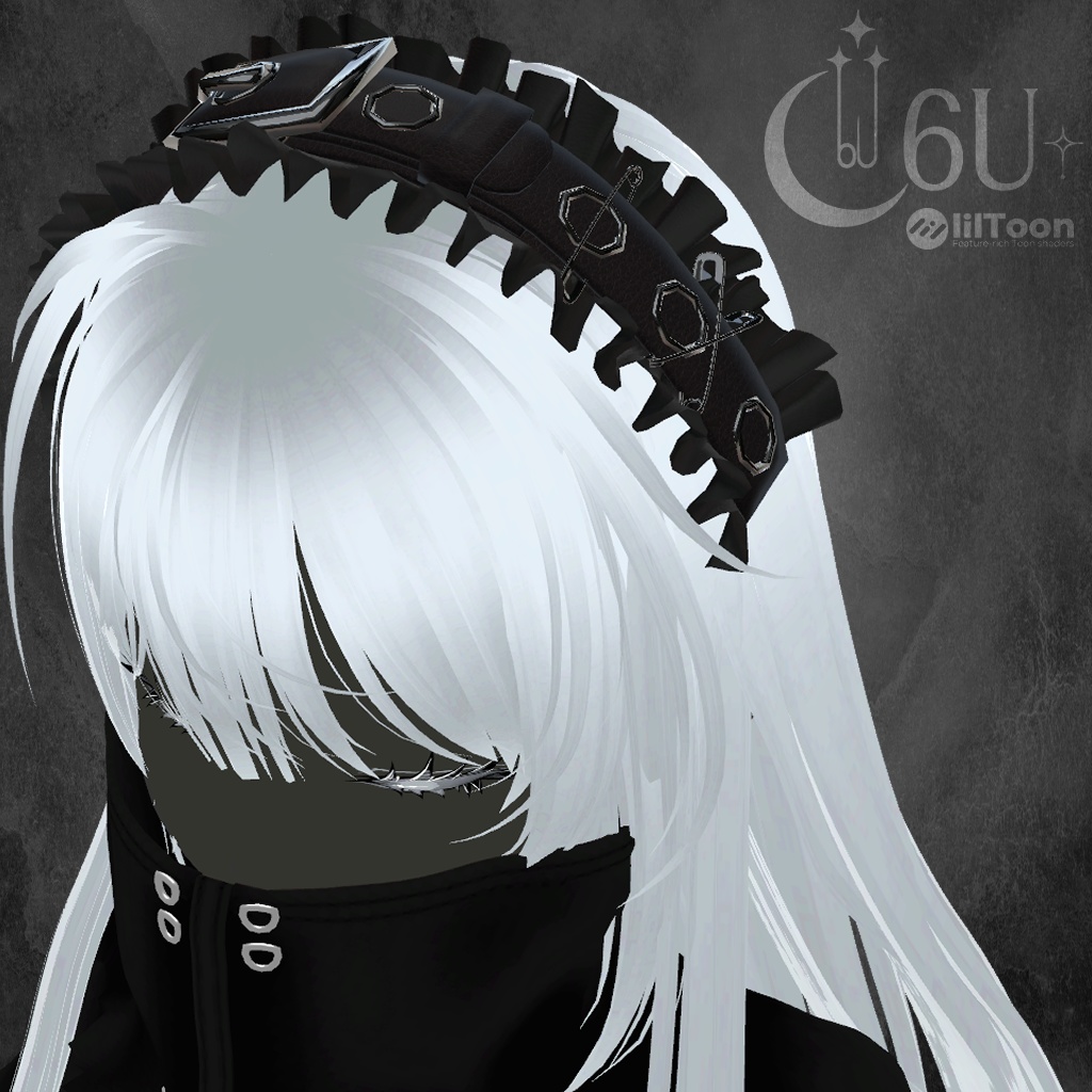 【VRC想定アクセサリー】冥-Mei-