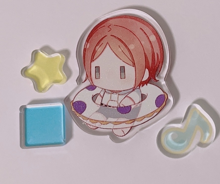 アクリルパーツの葵くん