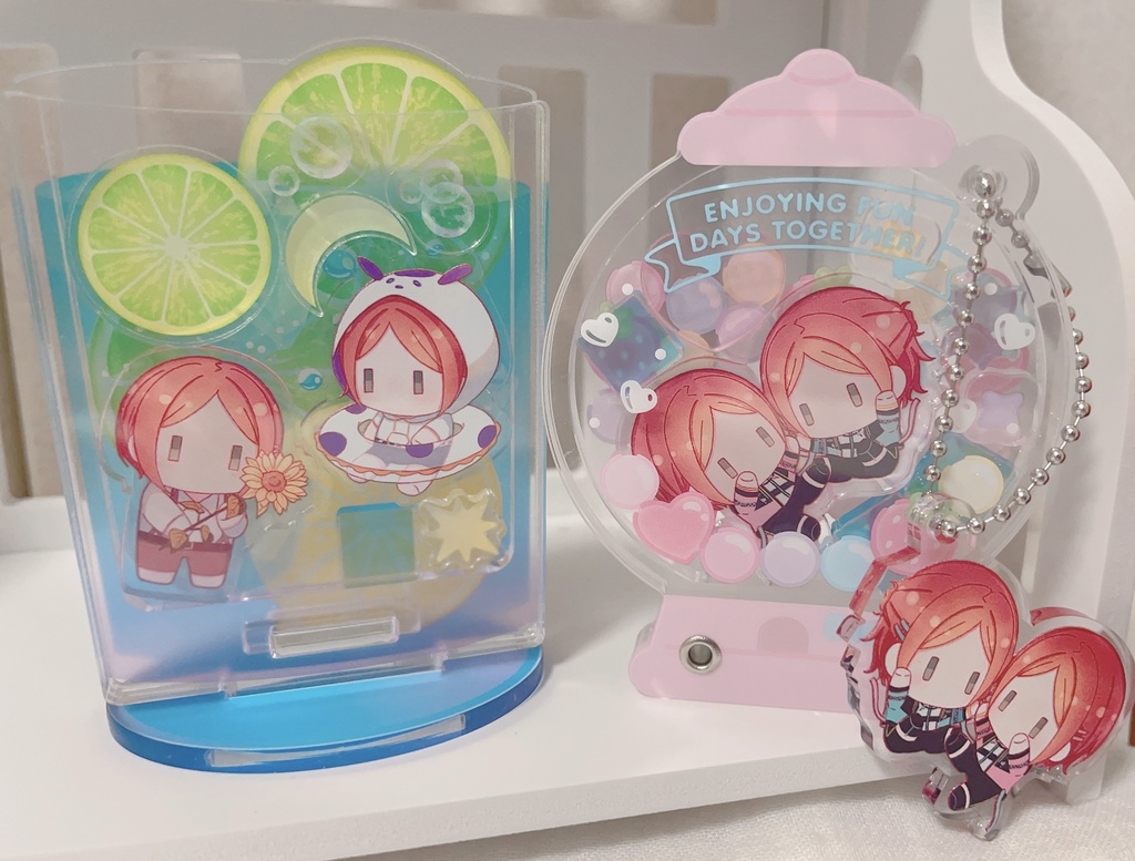 パーツにもキーホルダーにもなれる葵くん