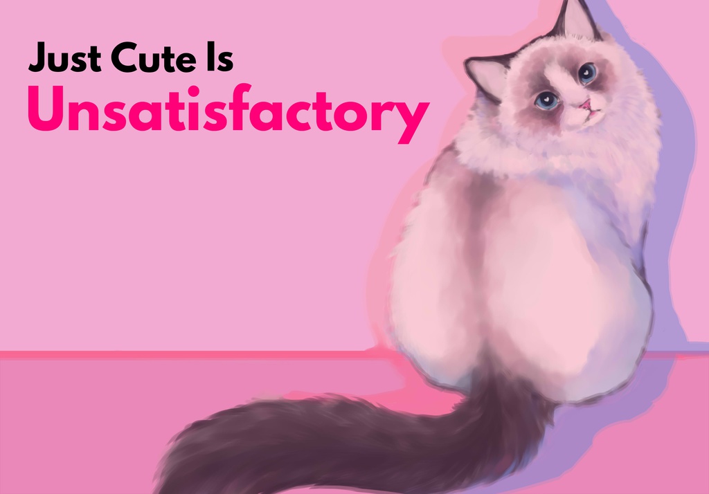 PINK CAT トートバッグ