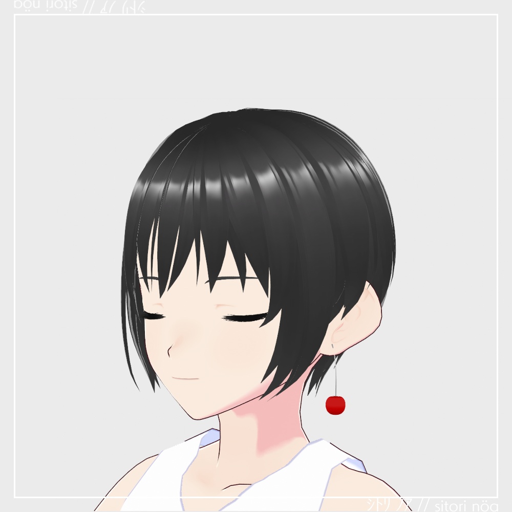 【VRoid】はね毛 - さくらんぼ