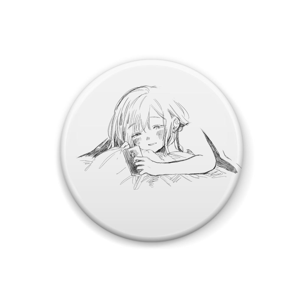 しあわせ缶バッジ