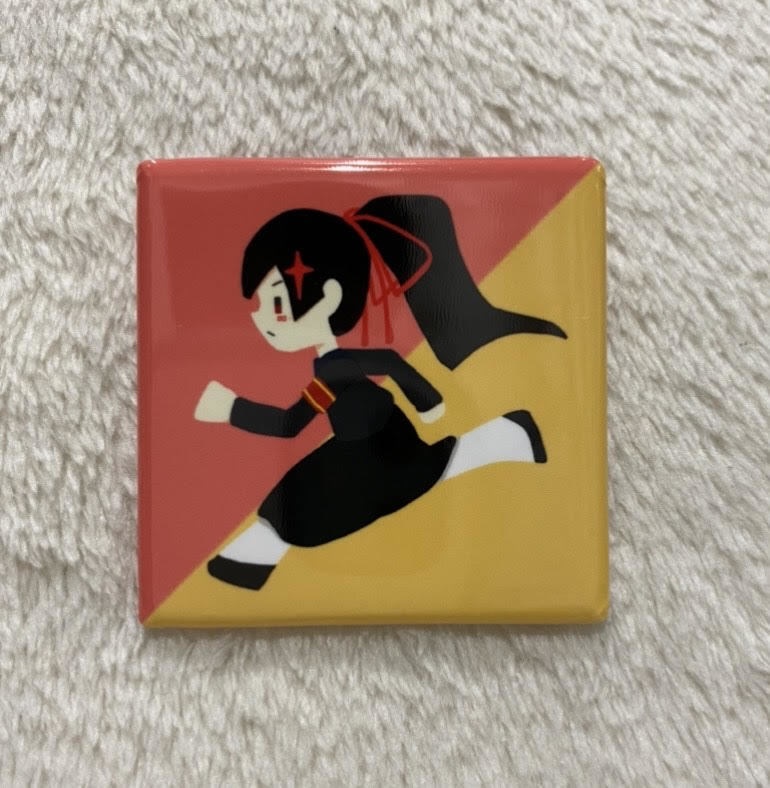 ネット死語ちゃんスクエア缶バッジ第1弾