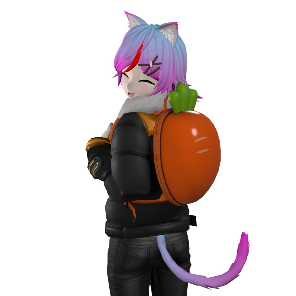 Hard-shell Carrot Backpack | ハードシェルにんじんバックパック