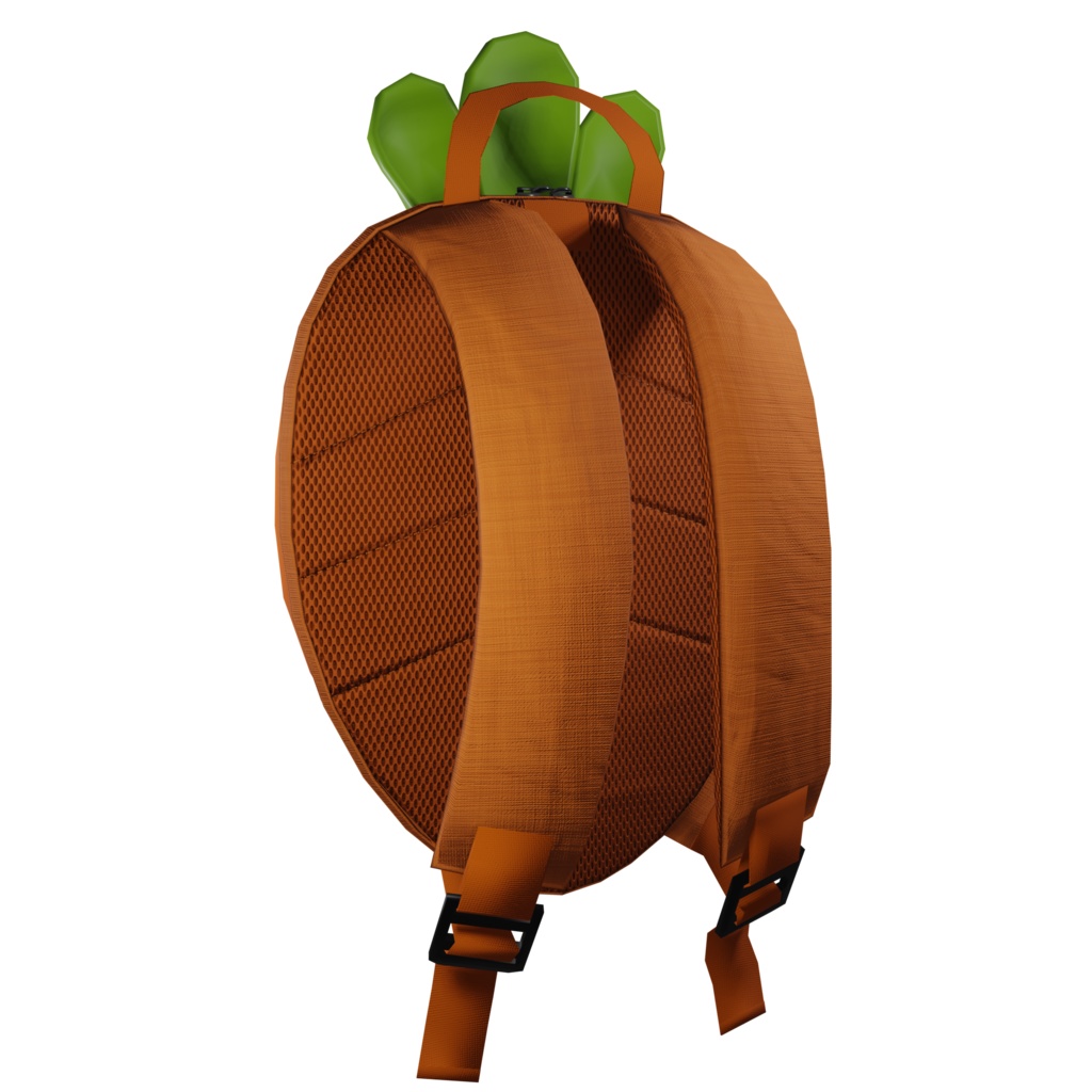 Hard-shell Carrot Backpack | ハードシェルにんじんバックパック