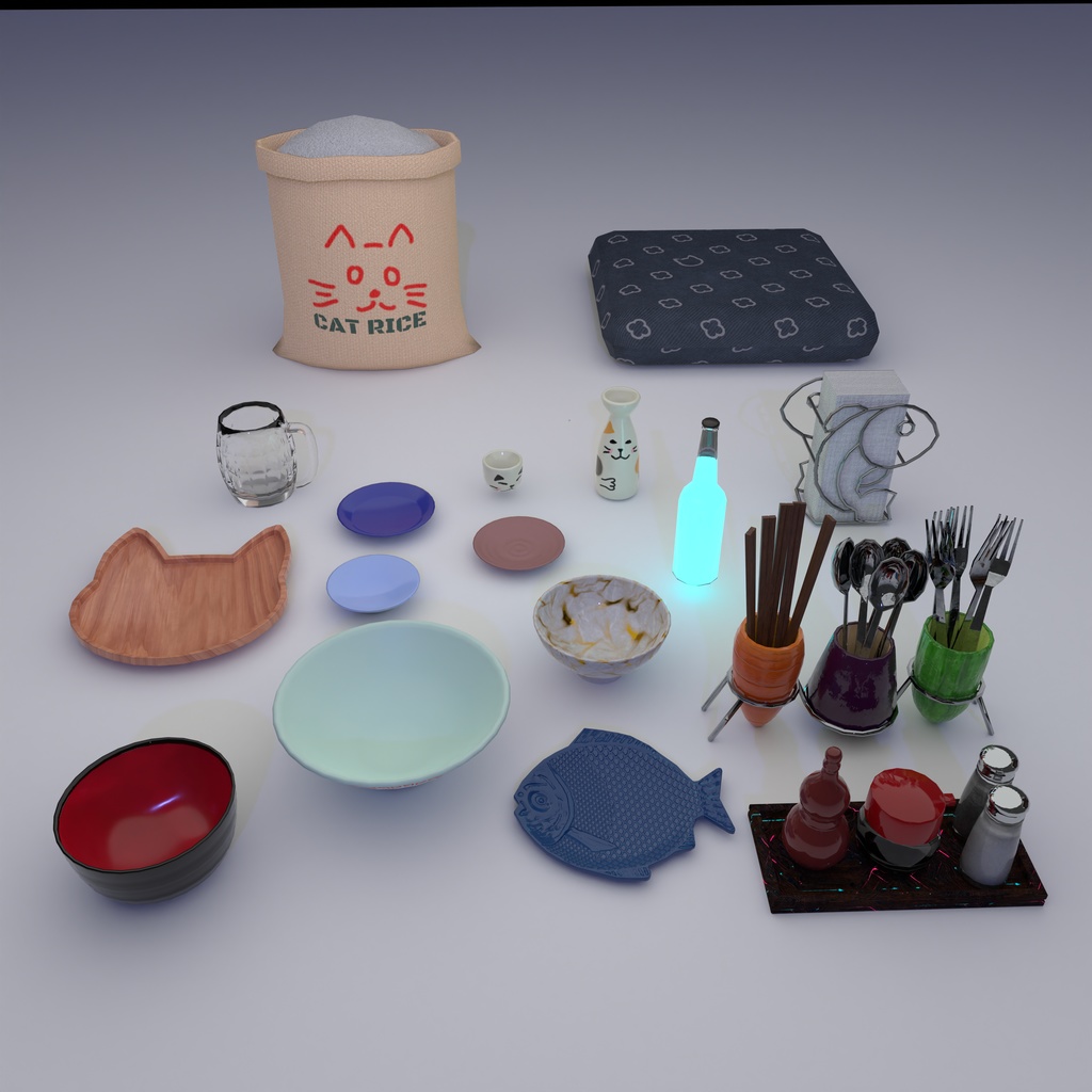 Kitchen Asset Pack | キッチンアセットパック