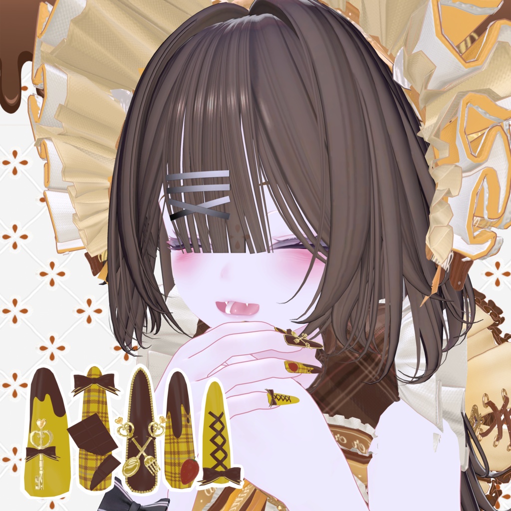 SALE【6Avater対応】チョコっとネイル【MA対応】