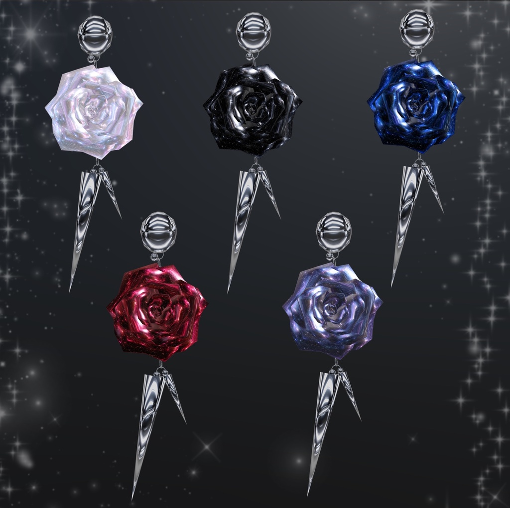 【VRC想定】Prayer of the rose【5avatar対応】