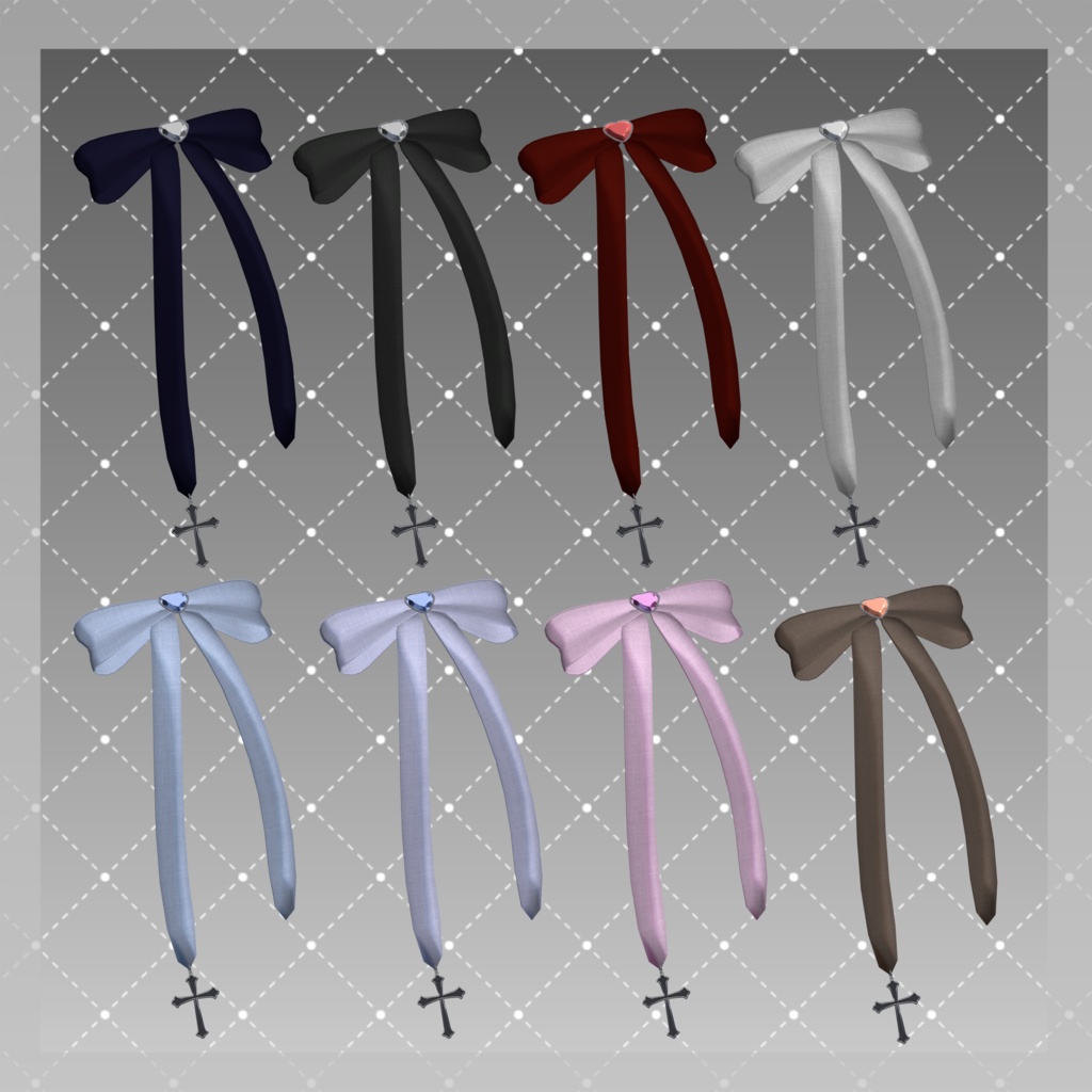 【無料版あり】Melune half twin hair【7Avatar対応】