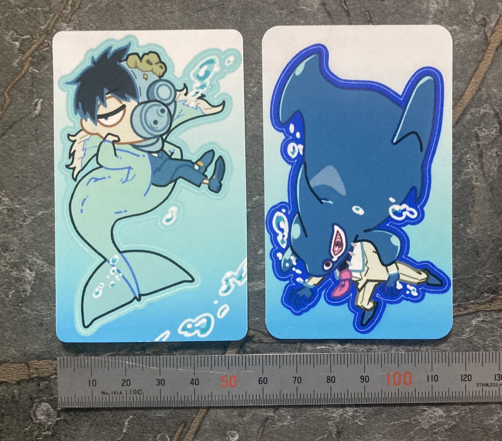 水族館ステッカー