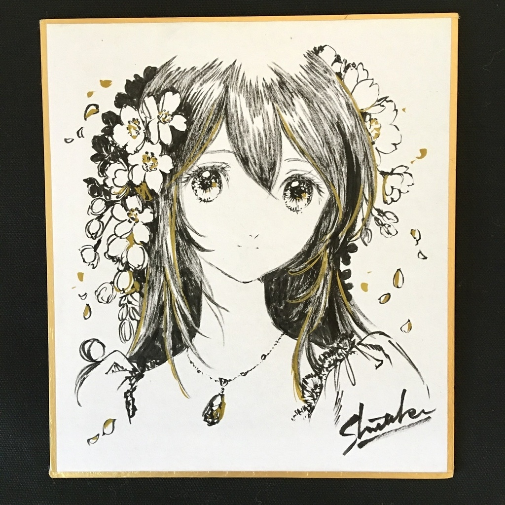 終わりのセラフ 10周年記念展 オリジナル ミニ 色紙 終わりのセラフ 10周年記念展 オリジナル ミニ 色紙 - メルカリ