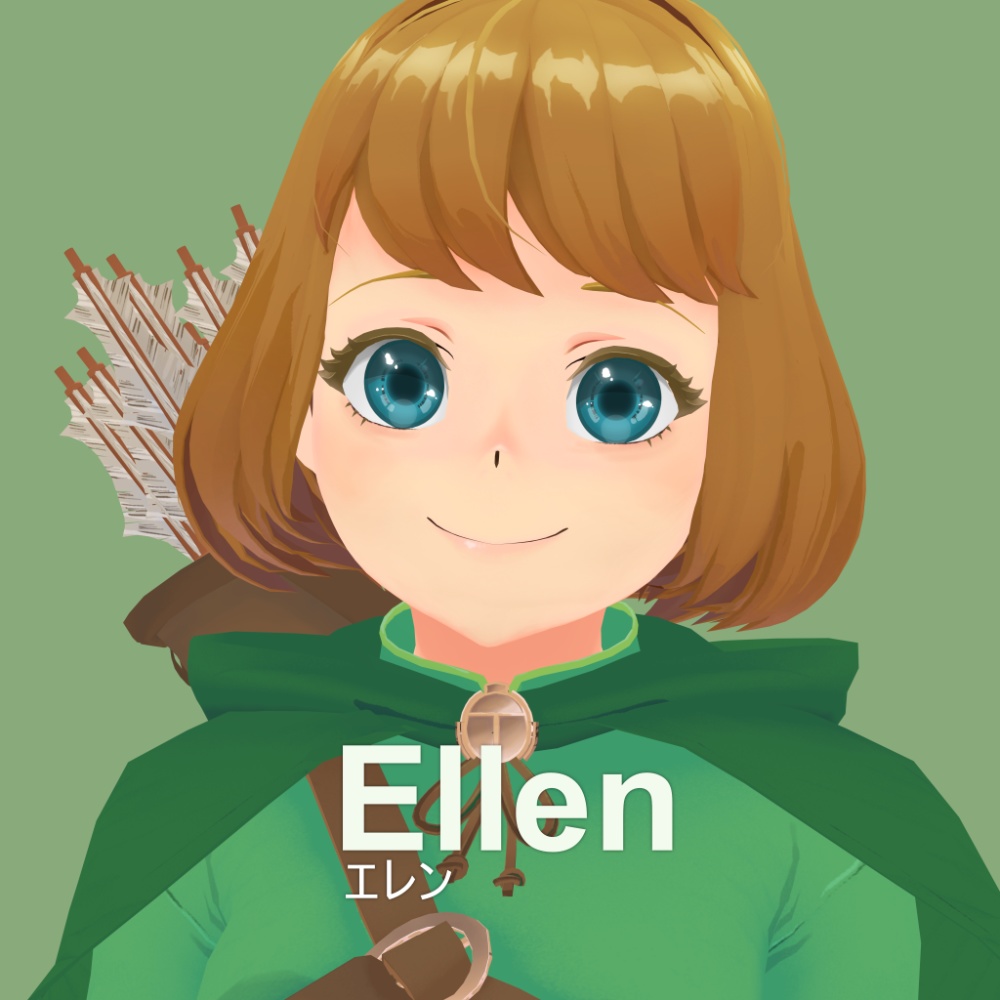 【オリジナル3Dモデル】エレン