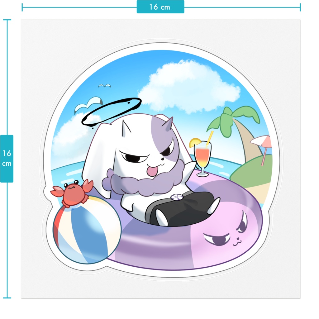 ノリマルkawaiiステッカー