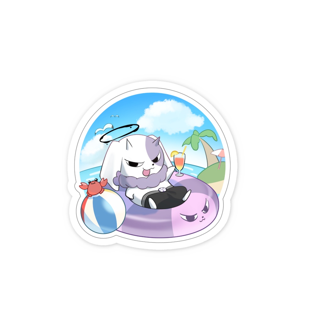 ノリマルkawaiiスマホステッカー