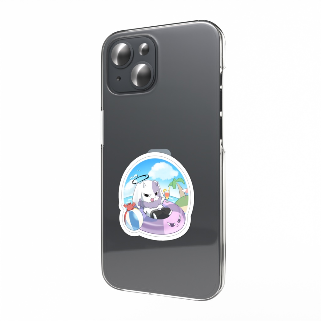 ノリマルkawaiiスマホステッカー