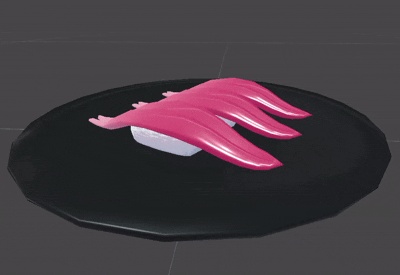 【VRChat用World小物】尾華寿司【TailFlowerの活造り】