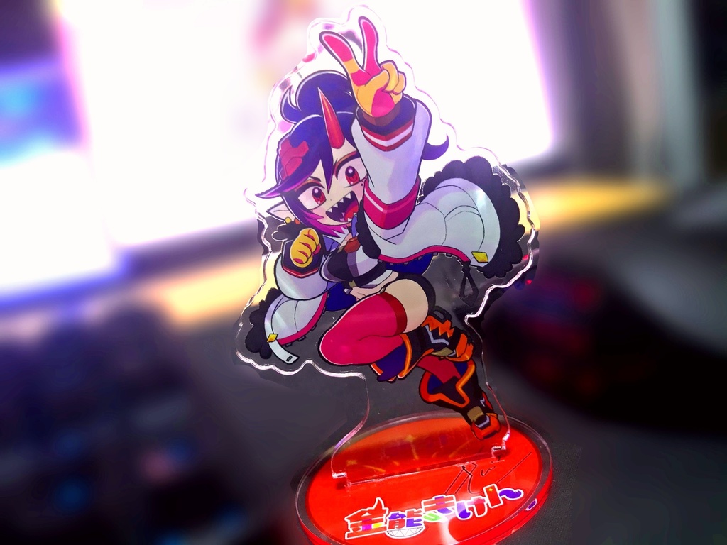 金熊きけん×ガしガし アクリルフィギュア