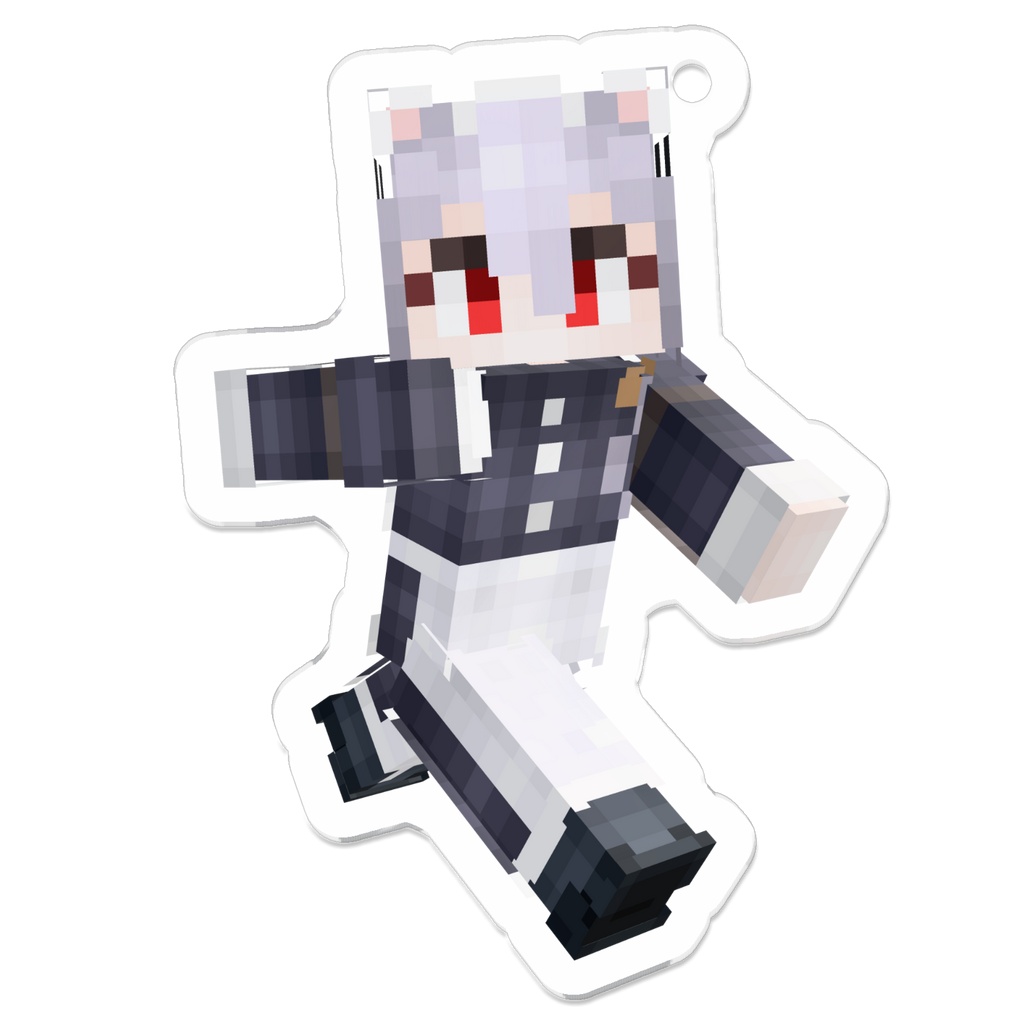 ごままアクキー(マイクラの姿)