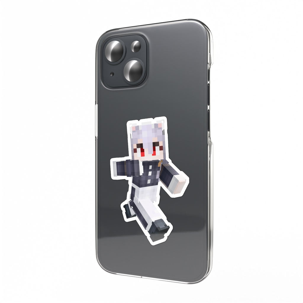 ごままスマホステッカー（マイクラの姿）