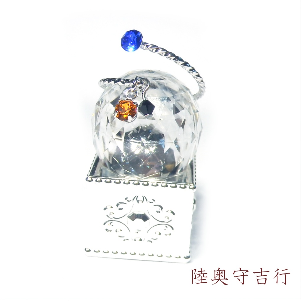 刀剣乱舞 初期刀 山姥切国広 加州清光 歌仙兼定 蜂須賀虎徹 陸奥守吉行 イメージ スワロフスキー リング 指輪