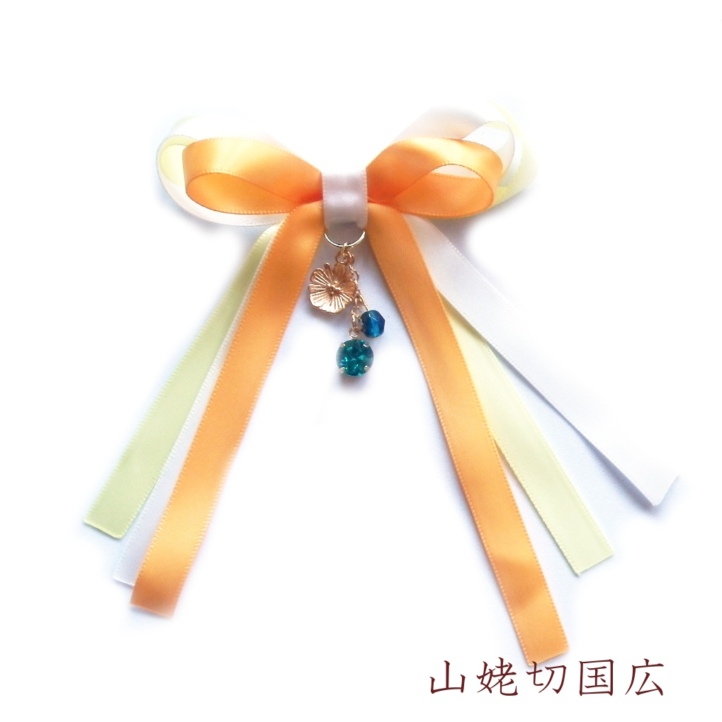 刀剣乱舞 国広三兄弟 山姥切国広 堀川国広 山伏国広 イメージ スワロフスキー さくら リボン ポニーフック ヘアゴム