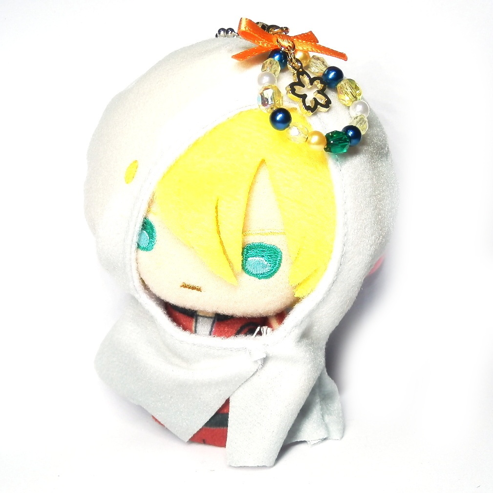 刀剣乱舞 国広三兄弟 山姥切国広 堀川国広 山伏国広 イメージ さくら リ-ス ストラップ キーホルダー