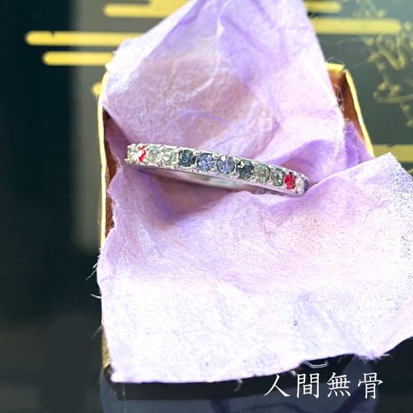 刀剣乱舞 誓約(うけい)の結び 初期刀 沖田・土方組 兼定 イメージ スワロフスキー リング 指輪