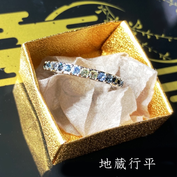 刀剣乱舞 誓約(うけい)の結び 泛塵 豊後国行平 天保江戸組 肥前忠広 南海太郎朝尊 獅子王 イメージ スワロフスキー リング 指輪