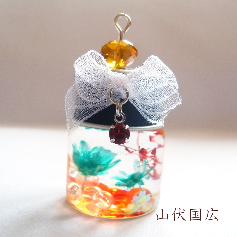 刀剣乱舞 国広三兄弟 山姥切国広 堀川国広 山伏国広 イメージ 刀花水宮 ハーバリウム ストラップ キーホルダー