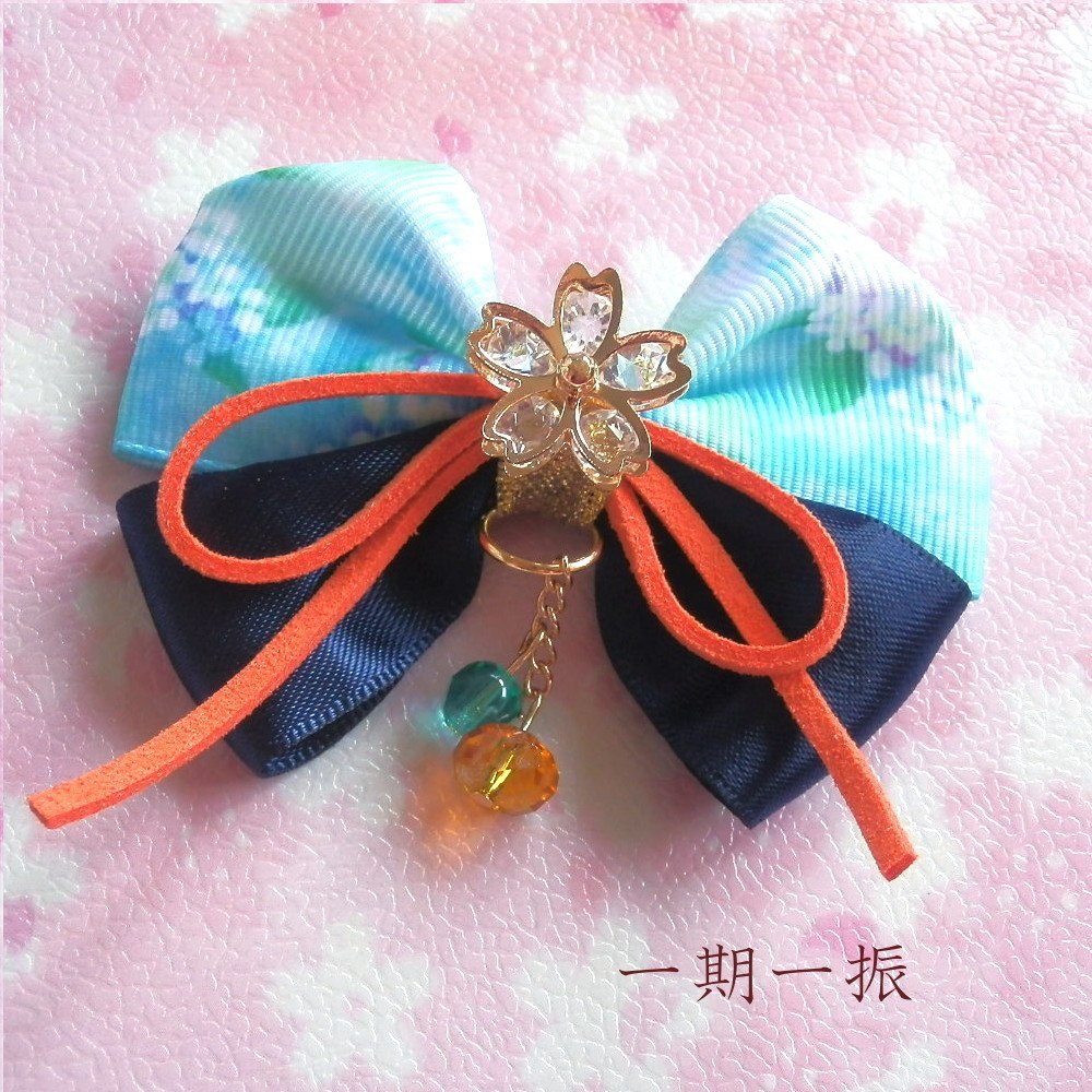 刀剣乱舞 イメージ さくらのかけら 和風 ヘアクリップ ヘアゴム