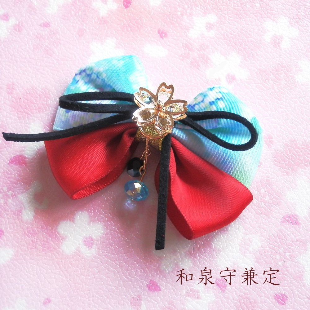 刀剣乱舞 イメージ さくらのかけら 和風 ヘアクリップ ヘアゴム