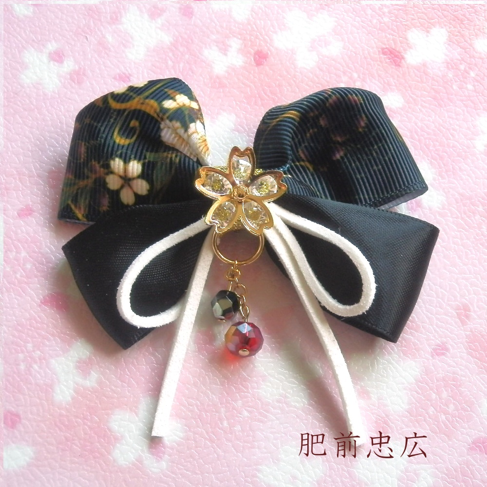 刀剣乱舞 イメージ さくらのかけら 和風 ヘアクリップ ヘアゴム