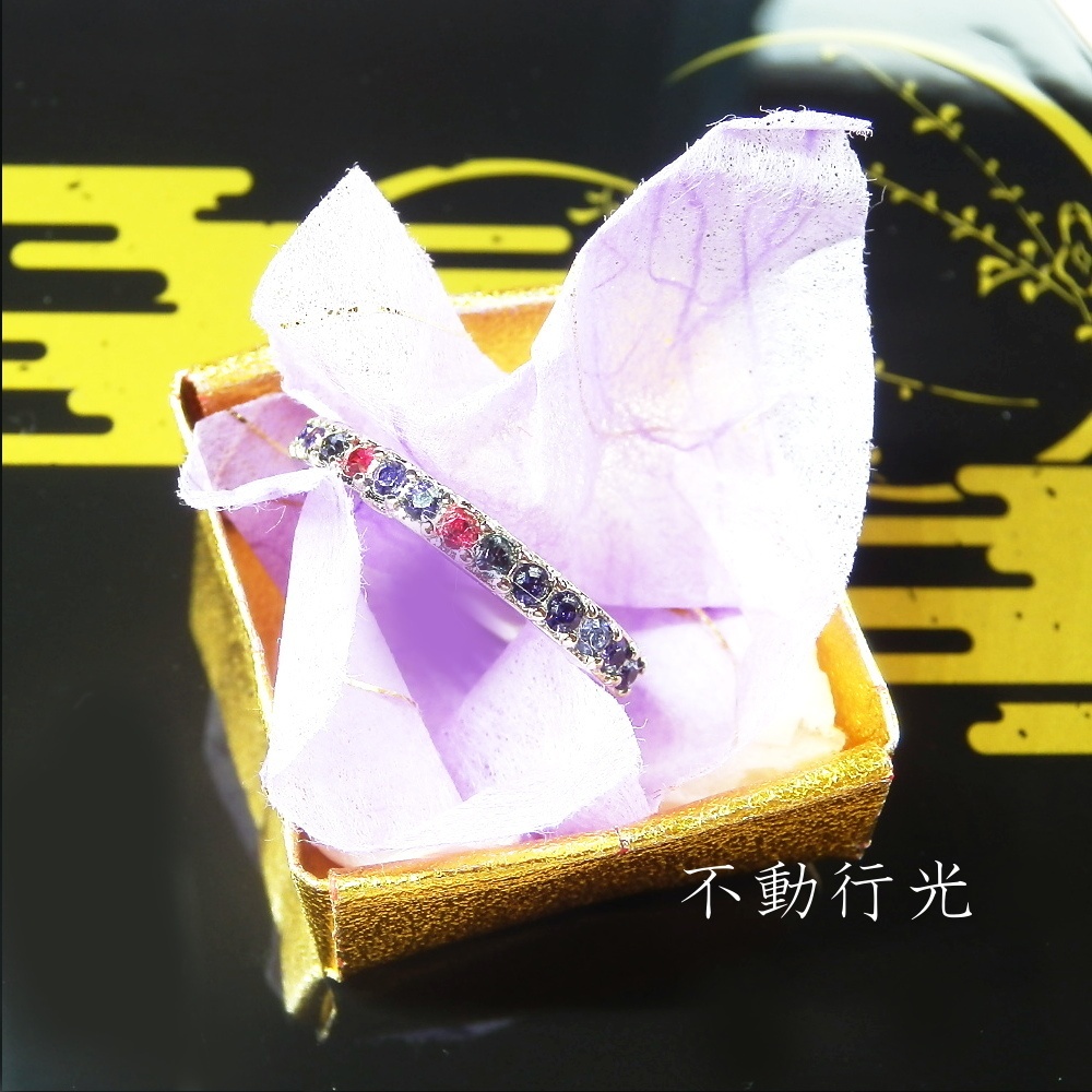 刀剣乱舞 誓約(うけい)の結び 織田組 伊達組 へし切長谷部 薬研藤四郎 不動行光 鶴丸国永 燭台切光忠 大倶利伽羅 太鼓鐘貞宗 イメージ スワロフスキー リング 指輪