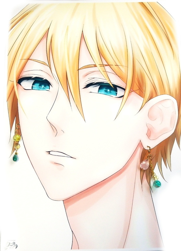 刀剣乱舞 琉球宝刀組 千代金丸 北谷菜切 治金丸 イメージ 刀氷に狐面か花か ピアス イヤリング