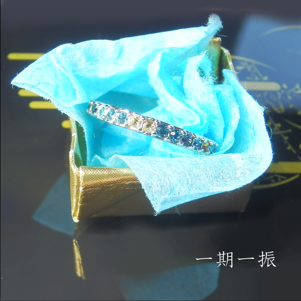 刀剣乱舞 誓約(うけい)の結び 粟田口 鬼丸国綱 一期一振 薬研藤四郎 イメージ スワロフスキー リング 指輪