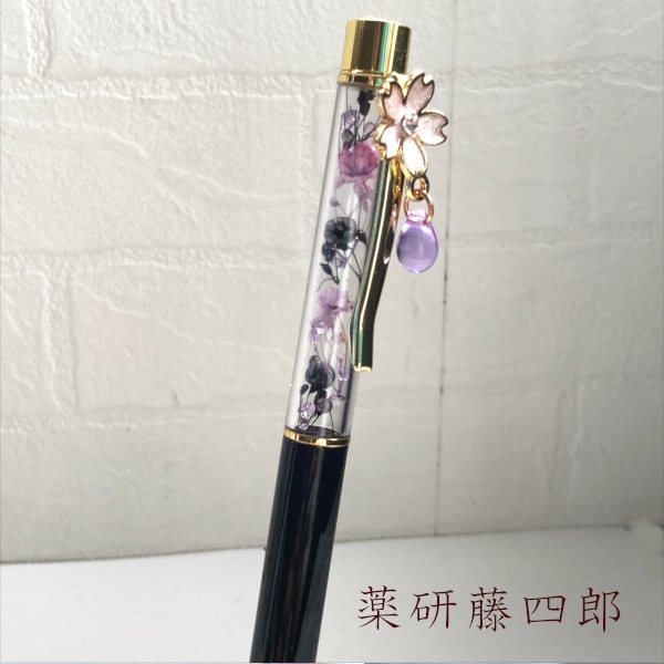 刀剣乱舞 織田組 伊達組 粟田口 貞宗 刀花水宮 さくらぺん ハーバリウム ボールペン 替芯付き