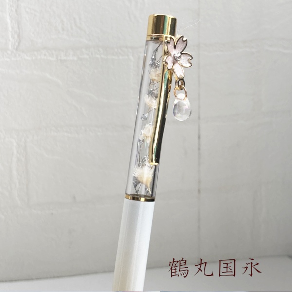 刀剣乱舞 織田組 伊達組 粟田口 貞宗 刀花水宮 さくらぺん ハーバリウム ボールペン 替芯付き