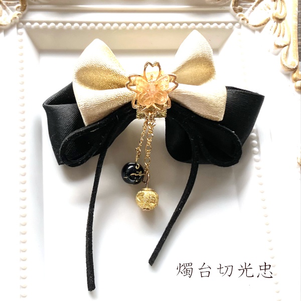 刀剣乱舞 織田組 薬研藤四郎 へし切長谷部 伊達組 鶴丸国永 燭台切光忠 大倶利伽羅 太鼓鐘貞宗 イメージ 蝶りぼん飾りだま ヘアアクセサリー 和風 ヘアクリップ ヘアゴム ポニーフック