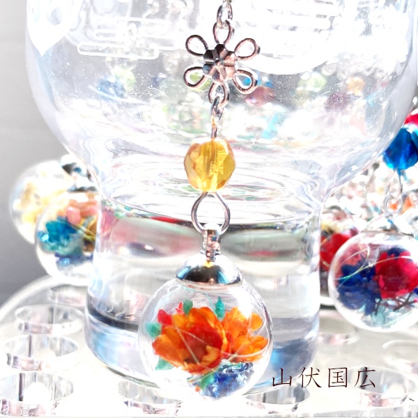 刀剣乱舞 初期刀 堀川派 沖田・土方組 山姥切国広 堀川国広 山伏国広 大和守安定 和泉守兼定 加州清光 陸奥守吉行 歌仙兼定 蜂須賀虎徹 イメージ 刀花宮 フラワー 片耳ピアス イヤリング ネックレス