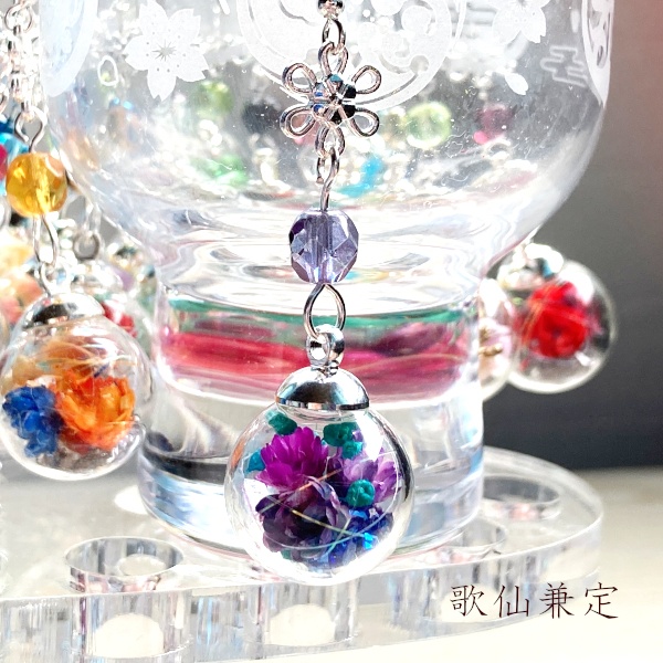 刀剣乱舞 初期刀 堀川派 沖田・土方組 山姥切国広 堀川国広 山伏国広 大和守安定 和泉守兼定 加州清光 陸奥守吉行 歌仙兼定 蜂須賀虎徹 イメージ 刀花宮 フラワー 片耳ピアス イヤリング ネックレス