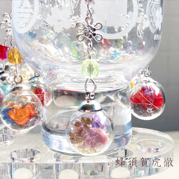 刀剣乱舞 初期刀 堀川派 沖田・土方組 山姥切国広 堀川国広 山伏国広 大和守安定 和泉守兼定 加州清光 陸奥守吉行 歌仙兼定 蜂須賀虎徹 イメージ 刀花宮 フラワー 片耳ピアス イヤリング ネックレス