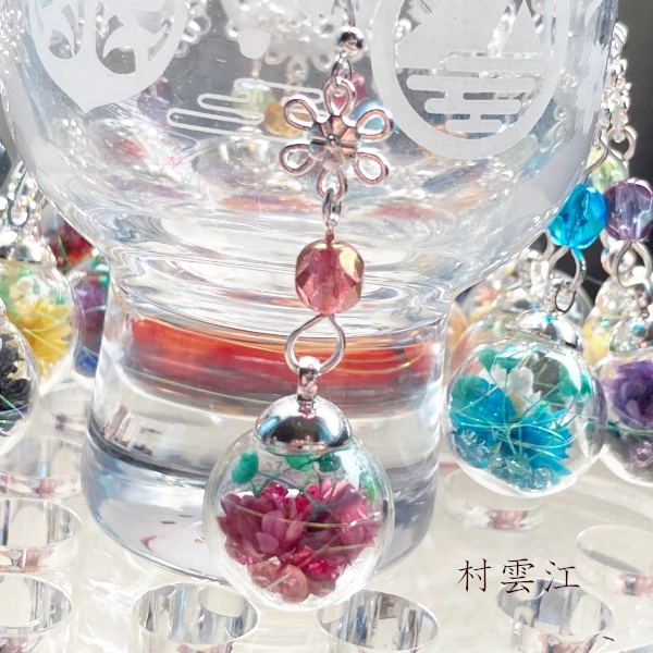 刀剣乱舞 江 豊前江 篭手切江 桑名江 松井江 五月雨江 村雨江 琉球宝刀組 千代金丸 北谷菜切 治金丸 イメージ 刀花宮 フラワー 片耳ピアス イヤリング ネックレス