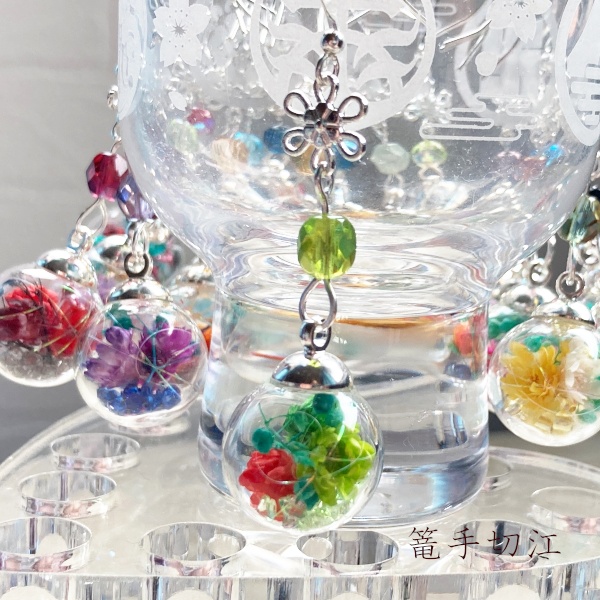 刀剣乱舞 江 豊前江 篭手切江 桑名江 松井江 五月雨江 村雨江 琉球宝刀組 千代金丸 北谷菜切 治金丸 イメージ 刀花宮 フラワー 片耳ピアス イヤリング ネックレス