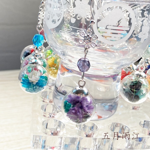 刀剣乱舞 江 豊前江 篭手切江 桑名江 松井江 五月雨江 村雨江 琉球宝刀組 千代金丸 北谷菜切 治金丸 イメージ 刀花宮 フラワー 片耳ピアス イヤリング ネックレス