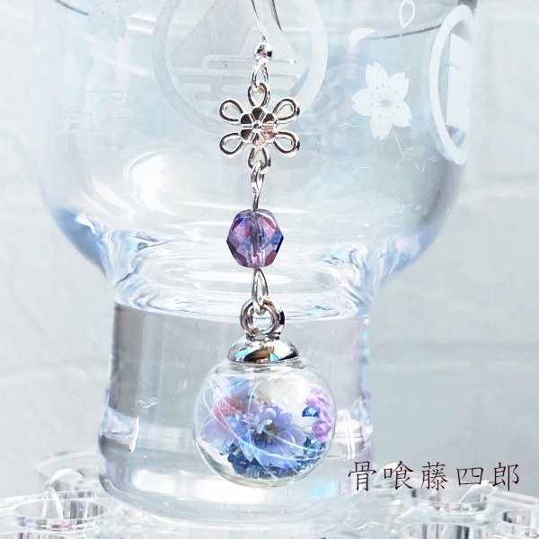 刀剣乱舞 織田組 伊達組 貞宗 粟田口 一期一振 骨喰藤四郎 鯰尾藤四郎 乱藤四郎 薬研藤四郎 へし切長谷部 不動行光 鶴丸国永 燭台切光忠 大倶利伽羅 太鼓鐘貞宗 物吉貞宗 亀甲貞宗 イメージ 刀花宮 フラワー 片耳ピアス イヤリング ネックレス