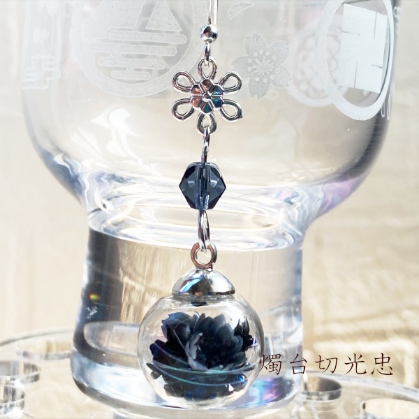 刀剣乱舞 織田組 伊達組 貞宗 粟田口 一期一振 骨喰藤四郎 鯰尾藤四郎 乱藤四郎 薬研藤四郎 へし切長谷部 不動行光 鶴丸国永 燭台切光忠 大倶利伽羅 太鼓鐘貞宗 物吉貞宗 亀甲貞宗 イメージ 刀花宮 フラワー 片耳ピアス イヤリング ネックレス