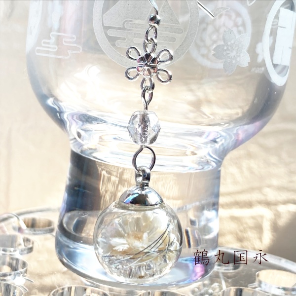 刀剣乱舞 織田組 伊達組 貞宗 粟田口 一期一振 骨喰藤四郎 鯰尾藤四郎 乱藤四郎 薬研藤四郎 へし切長谷部 不動行光 鶴丸国永 燭台切光忠 大倶利伽羅 太鼓鐘貞宗 物吉貞宗 亀甲貞宗 イメージ 刀花宮 フラワー 片耳ピアス イヤリング ネックレス