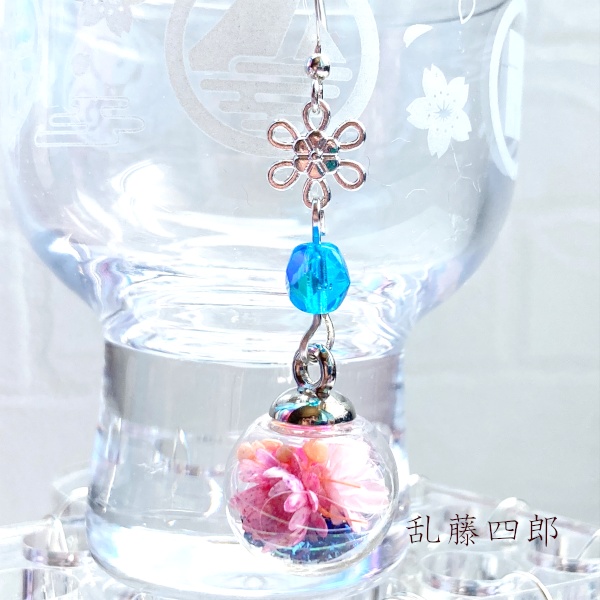 刀剣乱舞 織田組 伊達組 貞宗 粟田口 一期一振 骨喰藤四郎 鯰尾藤四郎 乱藤四郎 薬研藤四郎 へし切長谷部 不動行光 鶴丸国永 燭台切光忠 大倶利伽羅 太鼓鐘貞宗 物吉貞宗 亀甲貞宗 イメージ 刀花宮 フラワー 片耳ピアス イヤリング ネックレス