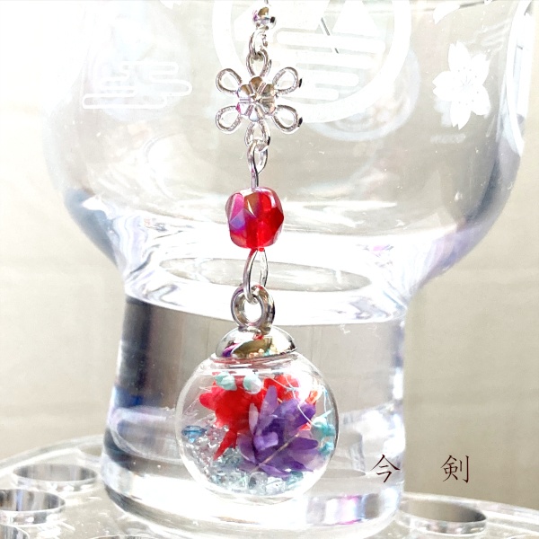 刀剣乱舞 三条 青江 三日月宗近 小狐丸 石切丸 今剣 岩融 にっかり青江 数珠丸恒次 イメージ 刀花宮 フラワー 片耳ピアス イヤリング ネックレス