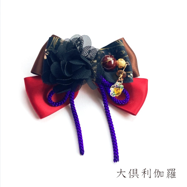 刀剣乱舞 伊達組 織田組 粟田口 はなかんざし ヘアゴム ポニーフック キーホルダー バッグチャーム